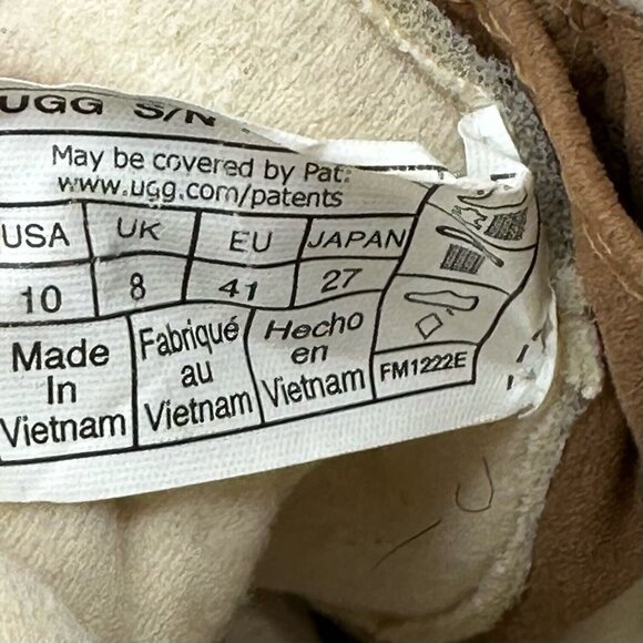 UGG Shoes Womans 10 Lakesider Heritage Mid Waterproof Winter Sneaker Boots Brown - Picture 12 of 12